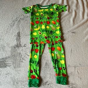 Little Sleepies Once Upon a Farm Collab 2T Pajamas